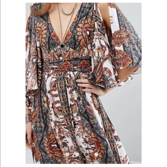 Free people bohemian maxi - Picture 1 of 8